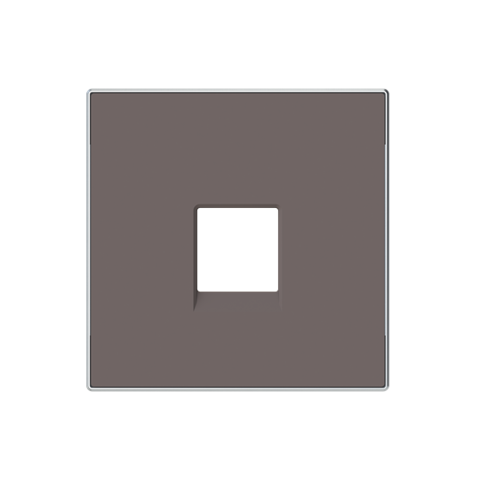 ABB SKY Тауп Накладка для телекоммуникационных розеток типа 8117... и/или 8118... 2CLA851700A6301