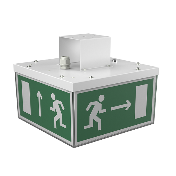 Белый свет Световой указатель BS-CUBE-71-S1-STABILAR2 a15407