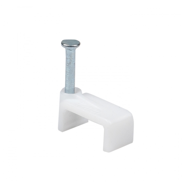 EKF PROxima Скоба крепежная квадратная (плоская) (12мм.) (50шт.)