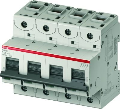 ABB Выключатель автоматический 4-полюсный S804S C20 2CCS864001R0204