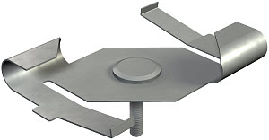 OBO Bettermann Балочный зажим M6x9 мм 1483991