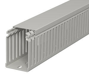 OBO Bettermann Распределительный кабельный канал LKV 75x50x2000 мм (ПВХ,серый) 6178324