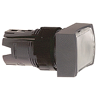 Купить SE Кнопка прямоугольная с подсветкой белая ZB6DF1