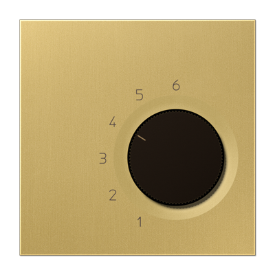 JUNG комнатный термостат, латунь Classic TRME236C