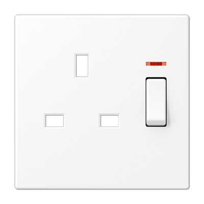 JUNG Накладка на механизм британского стандарта с индикацией дюропласт белый матовый british standart BS2171KOWWMPL