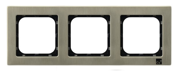 Ospel Sonata Медь (Новое серебро) Рамка 3-ая R-3RM/44