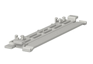 Купить OBO Bettermann Фиксатор крышки кабель-канала WDK h=170 мм, ПВХ, светло-серый 6023541