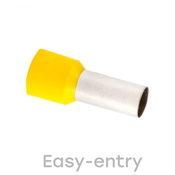 EKF PROxima Наконечник штыревой втулочный изолированный НШвИ 25,0-16 (50шт.)