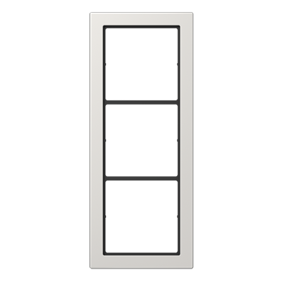 JUNG FD Design Светло-серая Рамка 3-ая FD983LG