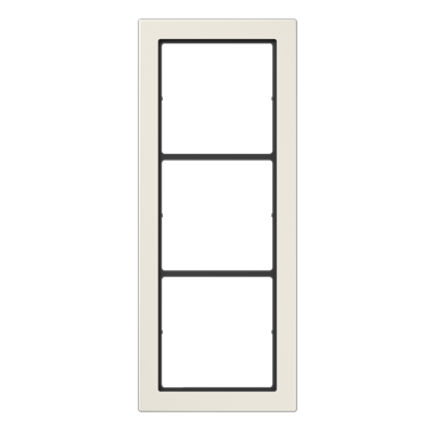 JUNG FD Design Бежевая Рамка 3-ая FD983W