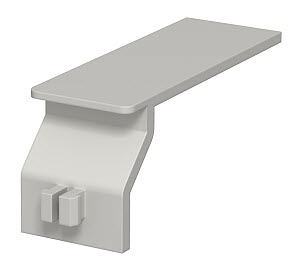 Купить OBO Bettermann Держатель кабеля для распределительного канала LK, серый 6178092