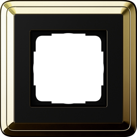 Gira ClassiX Латунь/Черный Рамка 1-ая 0211632