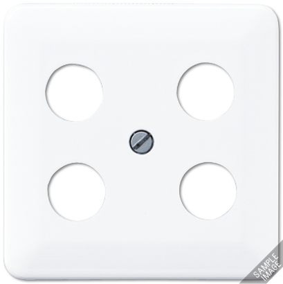 JUNG Крышка для SAT-TV-розетки с 4-мя гнездами 561-4SAT1