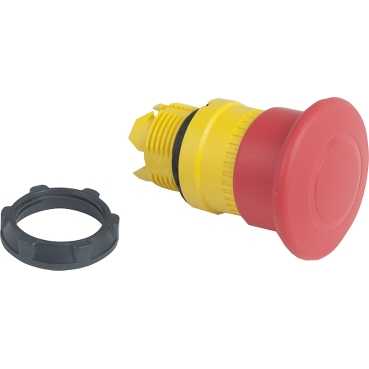 Купить SE XB5 Головка кнопки аварийный остановка 22мм красная ZB5AT84