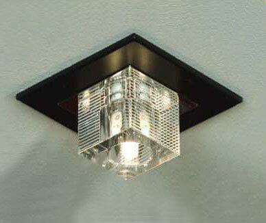 Купить Lussole PROMO 2 Металл Хром / венге Стекло Светильник встраиваемый G9 40W LSF-1300-01