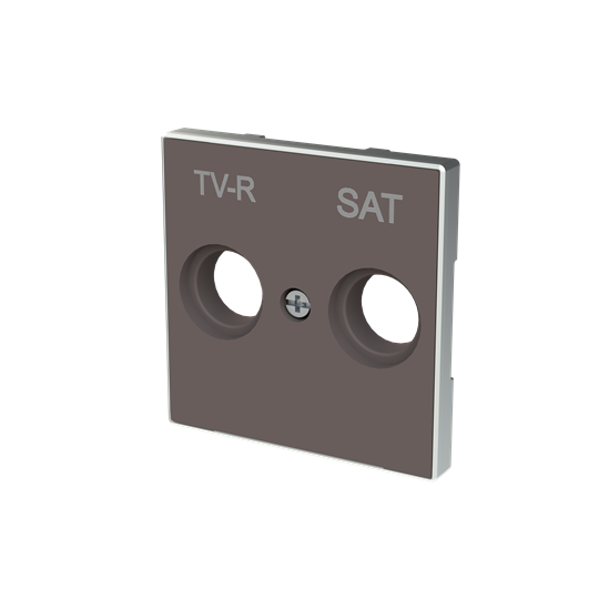 Купить ABB SKY Тауп Накладка для TV-R-SAT розетки 2CLA855010A6301