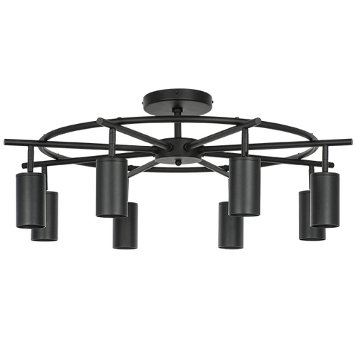 Lightstar LR718378 Люстра RULLO 8х50W GU10 ЧЕРНЫЙ (571718+214437-8), шт