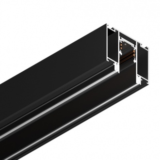 Technolight Трек для натяжного потолка 2м RAL 9005 черный 80004-2M-BK