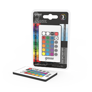 Gauss ИК пульт для управления RGBW-лампами LED 966412400