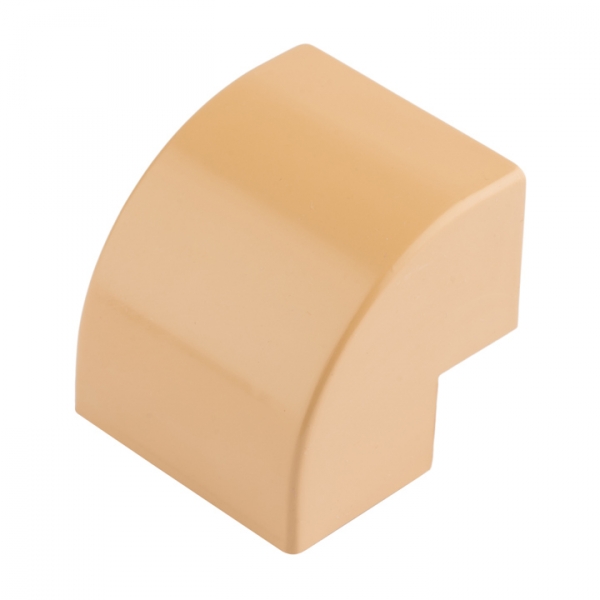 EKF PROxima Угол внешний (20х10) (4 шт) Plast под светлое дерево