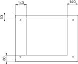 Купить SE Цельная плата кабельного ввода SM 1000X300 NSYSMEC103