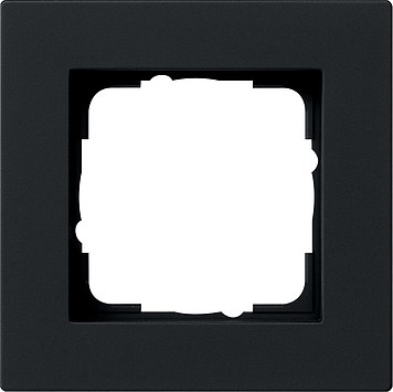 Купить Gira E2 Черный Рамка 1-ая 0211095