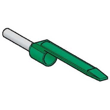 Купить SE Наконечник с язычком для маркировки AR1M*, средний р-р, 0,34мм зеленый DZ5CA003