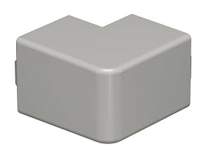 Купить OBO Bettermann Угол внешний кабель-канала WDK 40x40 мм, ПВХ серый RAL7030 6158412