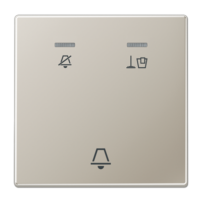 JUNG Клавиша для гостиничных кнопочных модулей 531KO5EUM24 или 531KO5EUM230, нержавеющая сталь ESCUKO5M