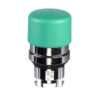 Купить SE XB4 Головка кнопки 22мм зеленая ZB4BC34