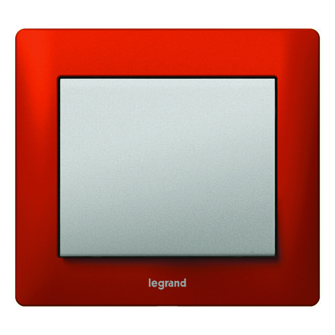 Купить Legrand Galea Life Красный Металл/Magic Red Рамка 1-я 771901