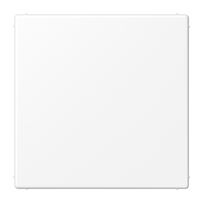 JUNG LS 990 Белый матовый Крышка без отверстий (фиксация защёлкиванием), с суппортом LS994BWWM