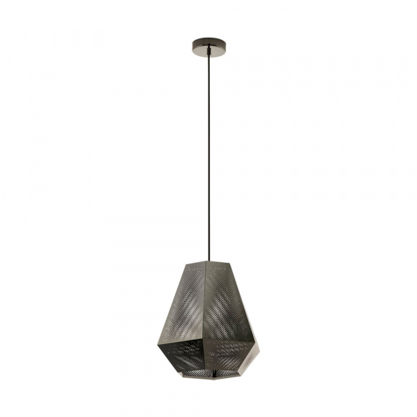 Eglo 43223 Подвес CHIAVICA, 1x28W (E27), 360, H1100, сталь, никель черный