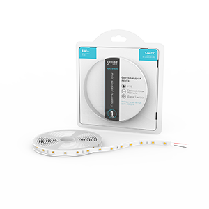 Gauss Лента Basic 12V 8W/m 900lm/m 4000K IP20 LED 5m 1/100 BT025