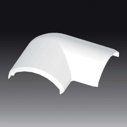 Kopos Поворот на 90 гр. LO 75 8873 (HB) (Цвет Белый) 8873_HB