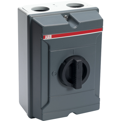 ABB KSE31 Выкл в боксе алюминий фронт упр 3р 100А KSE3100 TPN 2CMA144585R1000