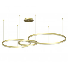 Kink Light 08223,32P Подвес Тор светлое матовое золото w133.5*95(d80+60+40) h150 Led 110W (3000k) диммируемый, с пультом ДУ