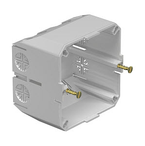 Купить OBO Bettermann Коробка монтажная для кабель-канала WDK 2390, ПВХ, светло-серый 6023207