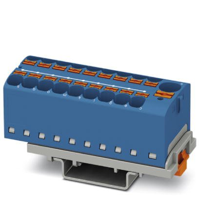 Phoenix Contact   Распределительный блок PTFIX 10/18X4-NS35 BU 3273638