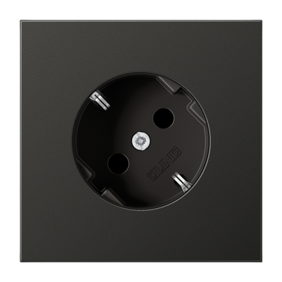JUNG SCHUKO®-розетка, антрацит AL2520-45AN