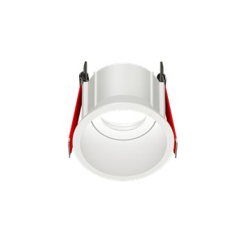 Varton Рамка для модульного светильника FLEX 50 03 круглая встраиваемая утопленная 85х65мм RAL 9010 поворотная V1-R0-00435-10005-2000000