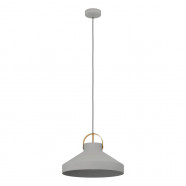 Eglo 390226 Подвесной светильник HL/1 E27 grey/pb-brushed'ESTEPONA'