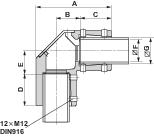 Купить SE S3D Фиксирующий кронштейн для профиля 50х50 NSYCMUTC50
