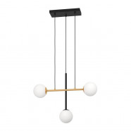 Eglo 390177 Подвесной потолочный светильник HL/3 E14 black/pb-brushed/white 'PAZ' Eglo 390177 Подвесной потолочный светильник HL/3 E14 black/pb-brushed/white 'PAZ'