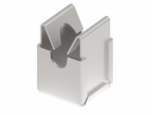 OSTEC Держатель КЛИК для круглых проводников 8 мм, нерж. AISI 304