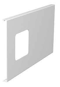 Купить OBO Bettermann Крышка для установки монтажной коробки в кабель-канале WDK 170x300 мм, ПВХ, белый 6194060