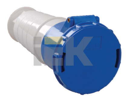 Купить IEK Розетка 233 переносная 2Р+РЕ 63А 220В IP54