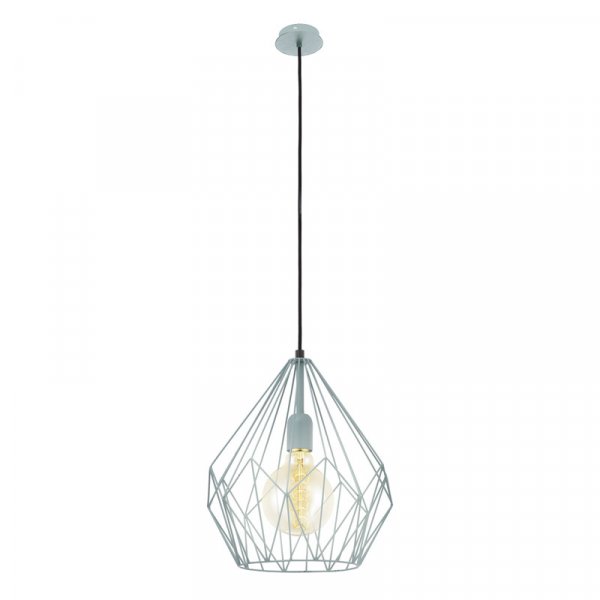 Eglo 49259 Подвес CARLTON 1, 1x60W (E27), Ø310, сталь, мята