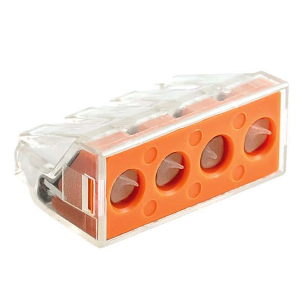 EKF PROxima Клемма СМК 773-174 (с пастой), 4 отверстия, 2,5-6,0 мм2 (уп.50шт.)