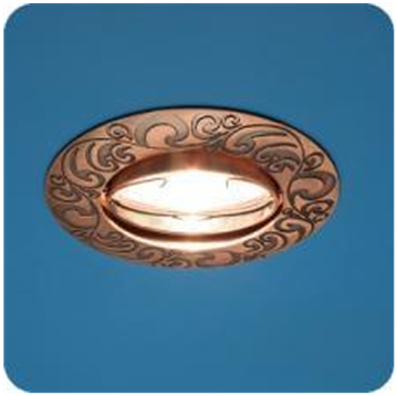 Italmac Olympia 51 1 18 Светильник литой,поворотный, состарен. медь MR 16